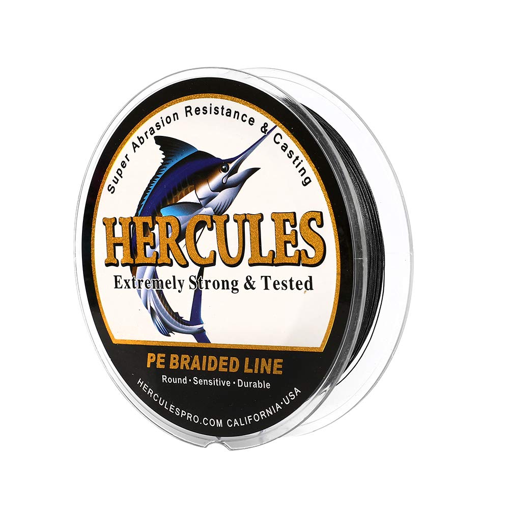 HERCULES Super Cast 300M packaging highlights value for saltwater and freshwater anglers.