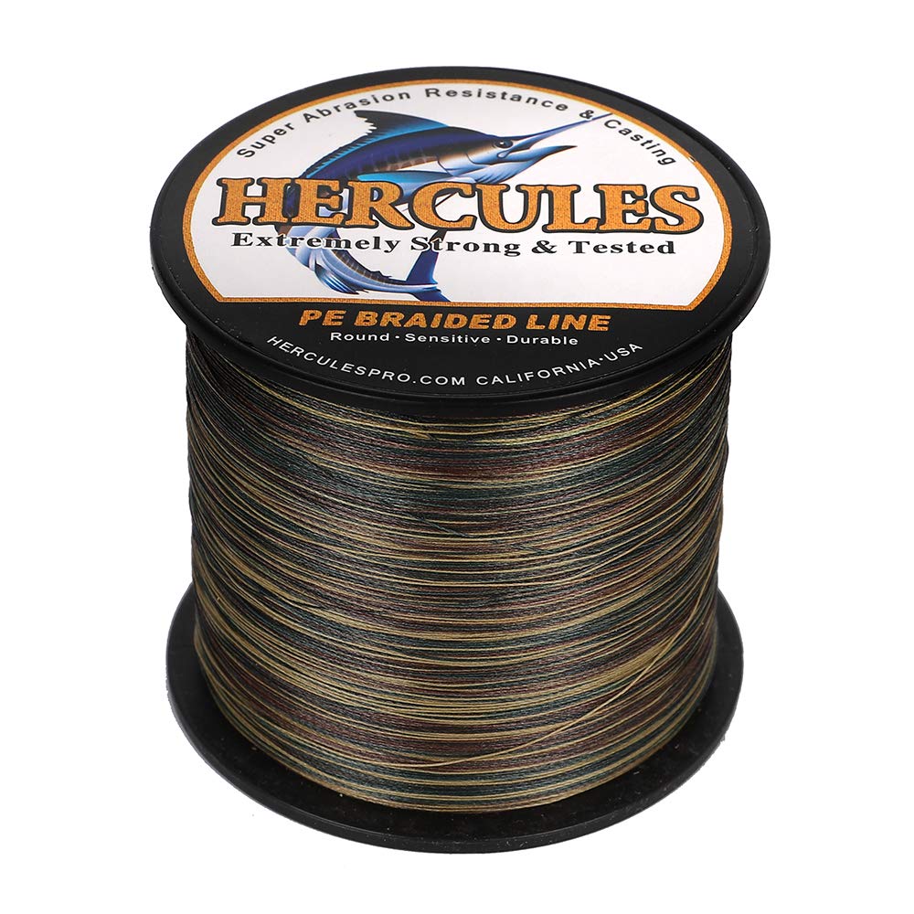 HERCULES Super Cast knot-strength and abrasion-resistance for rugged conditions