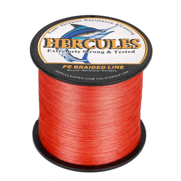 HERCULES Super Cast zero-stretch line emphasizes high sensitivity for bite detection