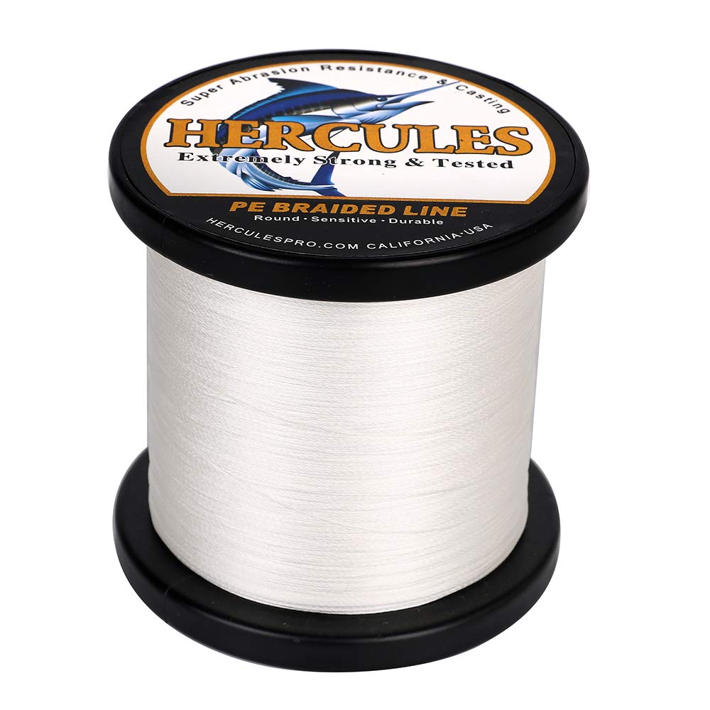 HERCULES zero-stretch braid illustrating high sensitivity to bite and precise hooksets