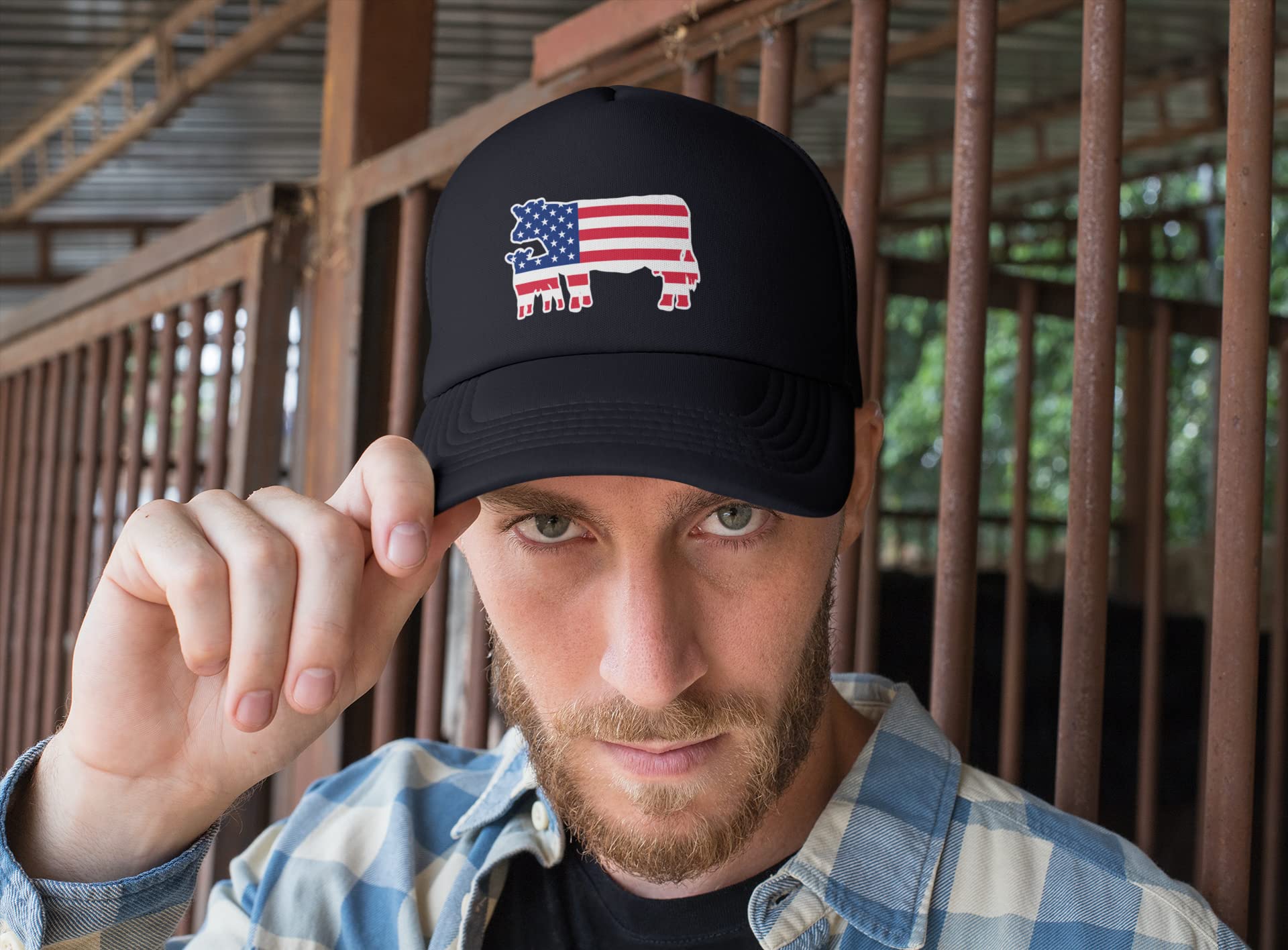 Heritage Pride adjustable snapback cap fits most heads with easy sizing.