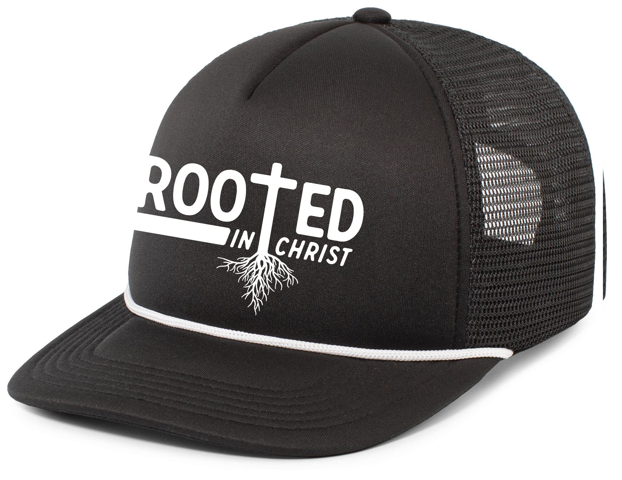 Heritage Pride men's Christian roots hat with foam front for sun protection on outdoor adventures.