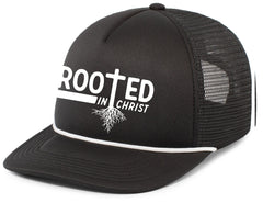 Heritage Pride men's Christian roots hat with foam front for sun protection on outdoor adventures.