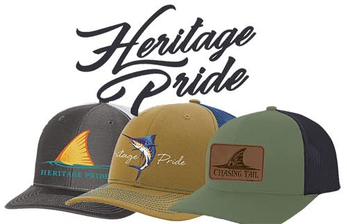 Heritage Pride embroidery closeup highlighting durable stitching