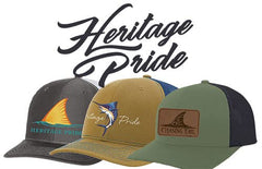 Heritage Pride embroidery closeup highlighting durable stitching