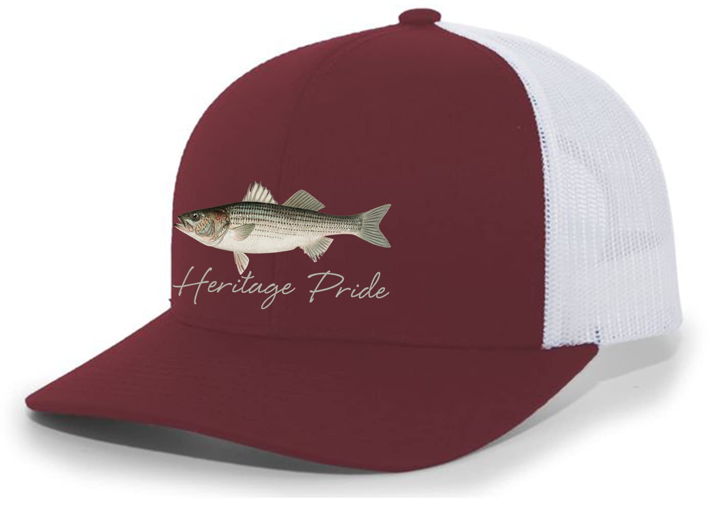 Heritage Pride mesh back detail emphasizes airflow and casual comfort