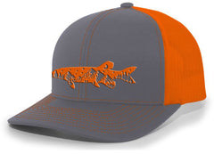 Heritage Pride freshwater fish forest mountain hat with detailed embroidery for outdoor adventures
