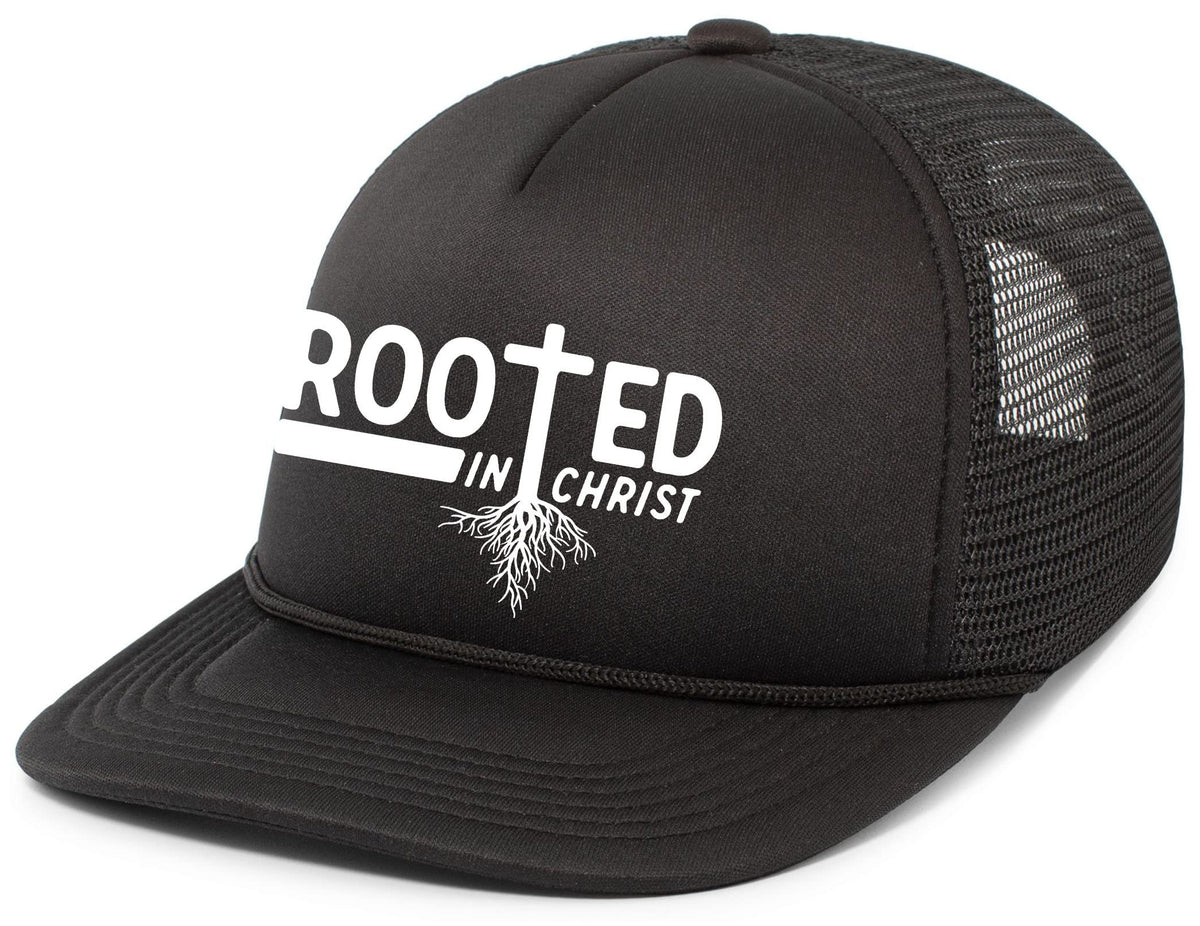 Heritage Pride men's Christian rooted rope hat with foam front for structured, stylish everyday wear.