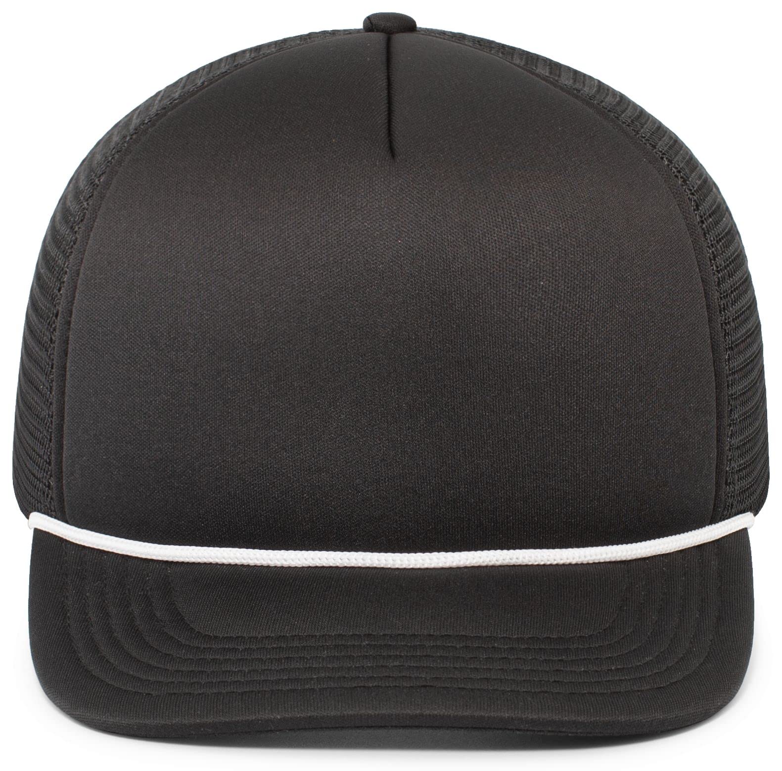 Heritage Pride mesh-back trucker hat offering breathability and all-day comfort.