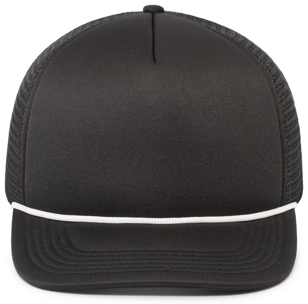 Heritage Pride mesh-back trucker hat offering breathability and all-day comfort.