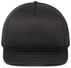 Heritage Pride rope hat embroidery detail enhances premium craftsmanship and personal flair.