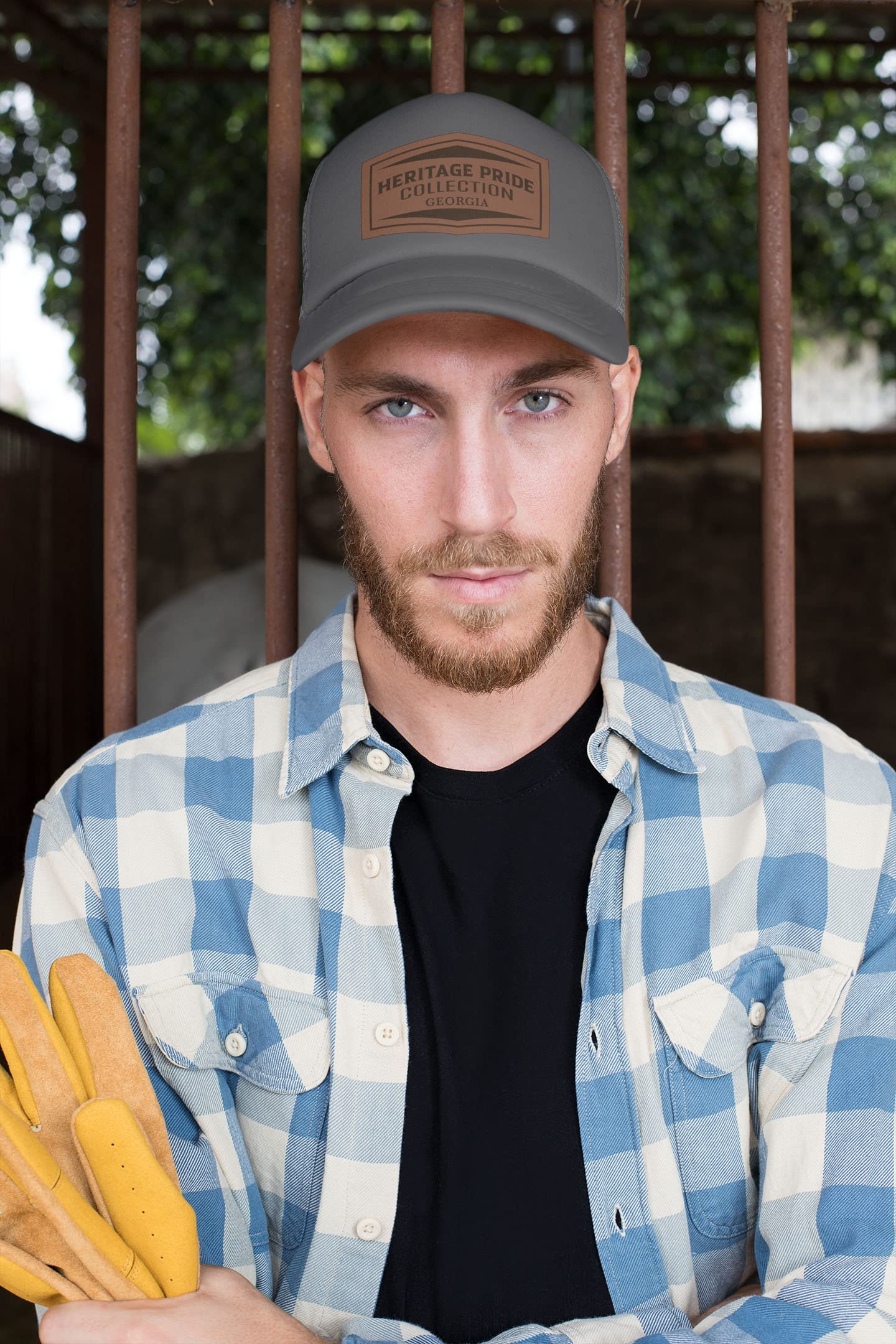 Heritage Pride snapback closure ensures easy, adjustable fit for most head sizes.