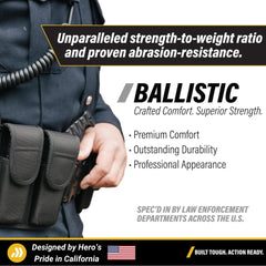Hero's Pride ballistic nylon durability for lightweight duty gear