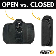 Hero's Pride wrap-around design keeps keys quiet and secure