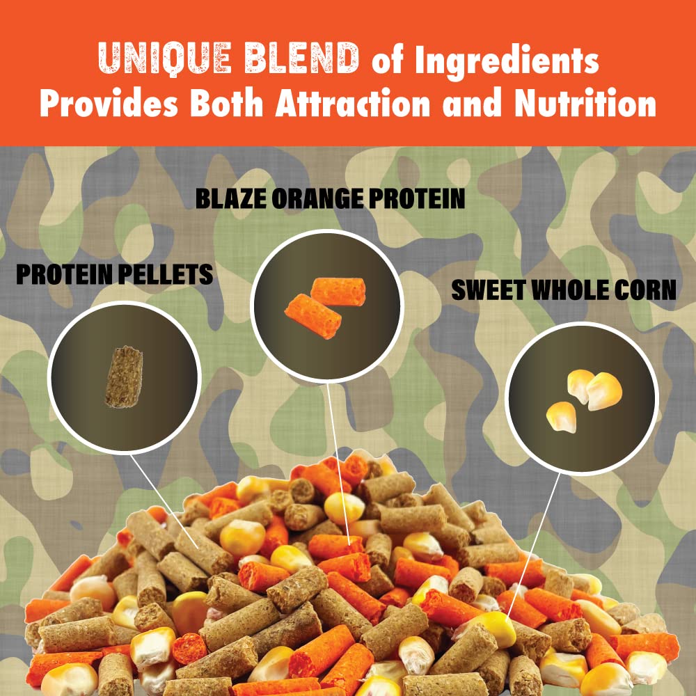 Herron Outdoors attractant visual with scent-rich blend drawing bucks and does.