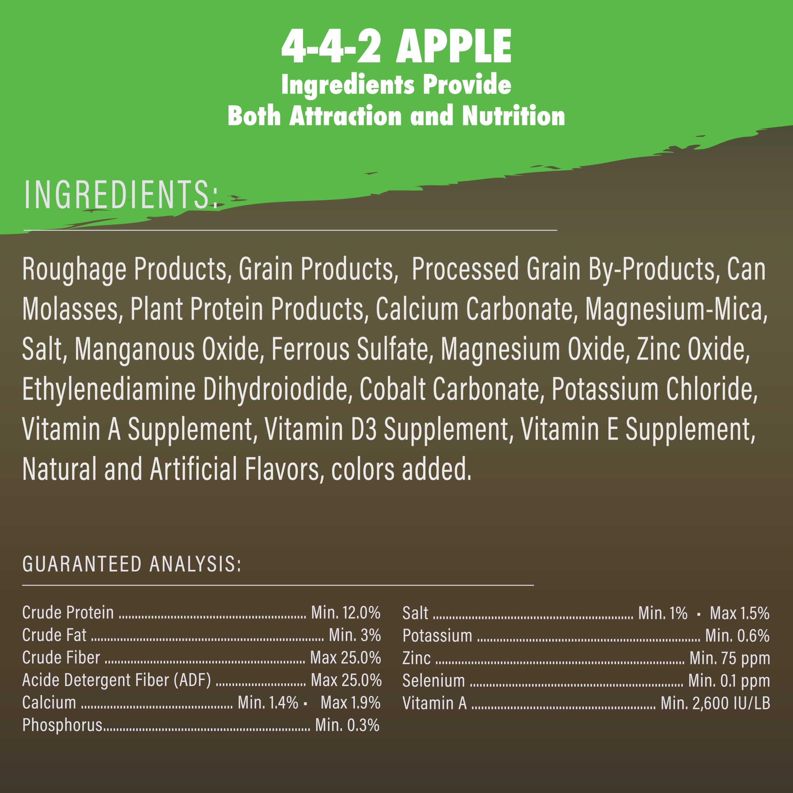 Herron Outdoors all-season deer attractant packaging preserves freshness.