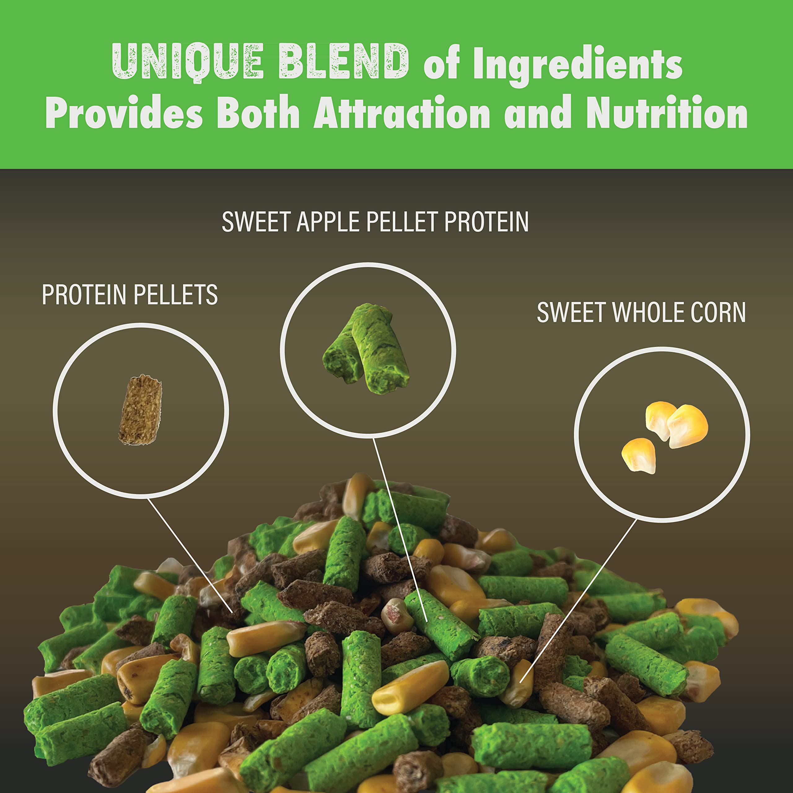 Herron Outdoors attractant for deer, all-season use.