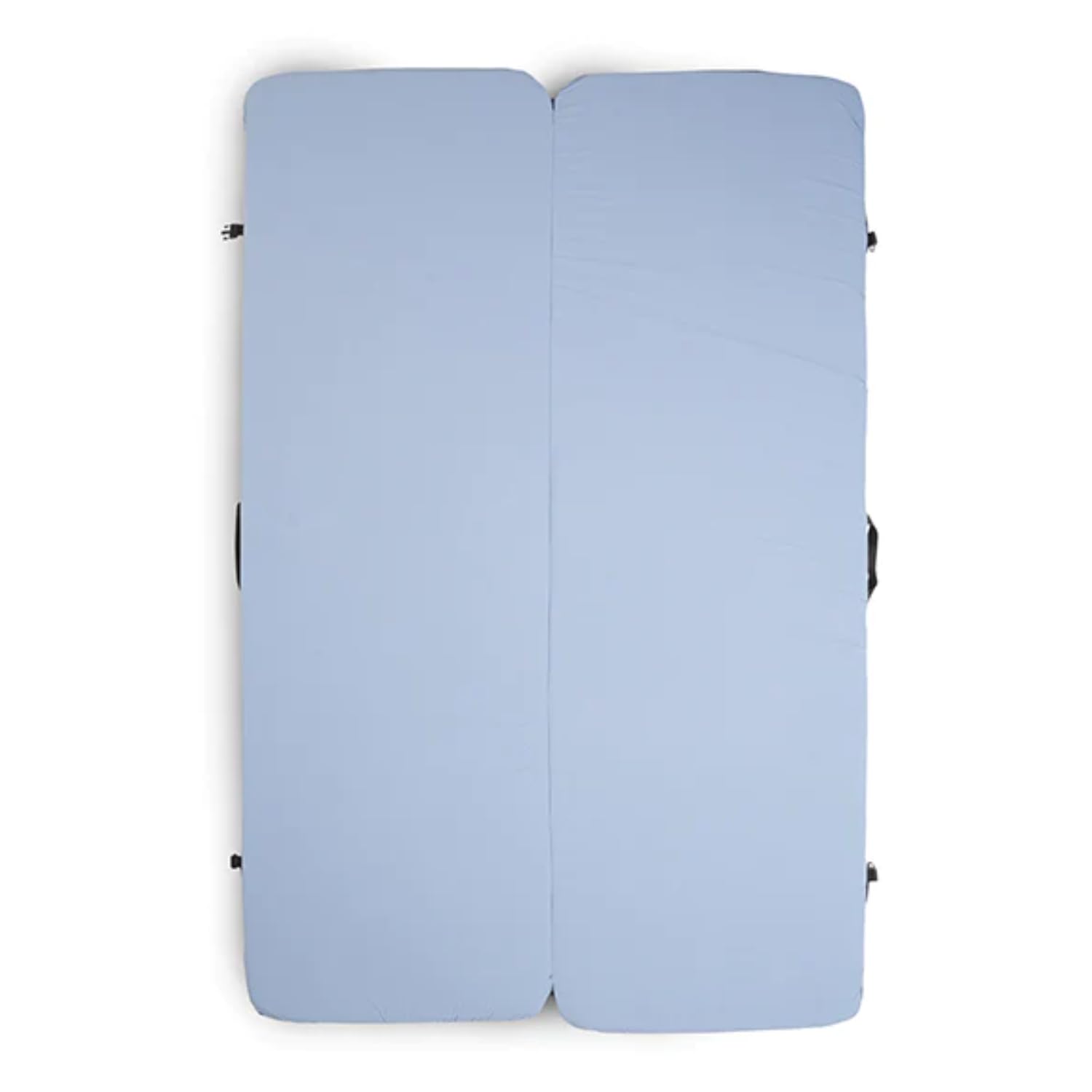 HEST Dually Short mattress setup in a tent for two-person sleep