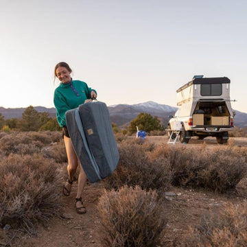 HEST Dually Short two-person camping mattress ready for shared nights