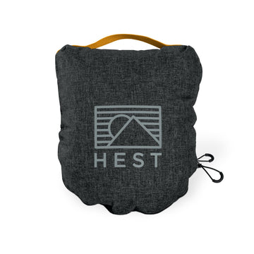 HEST Pro Travel Pillow small mode is ideal for compact carry during trips