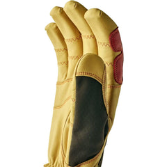 Hestra Ergo Grip Active Glove backhand windproof detail highlights GORE-TEX Infinium protection.