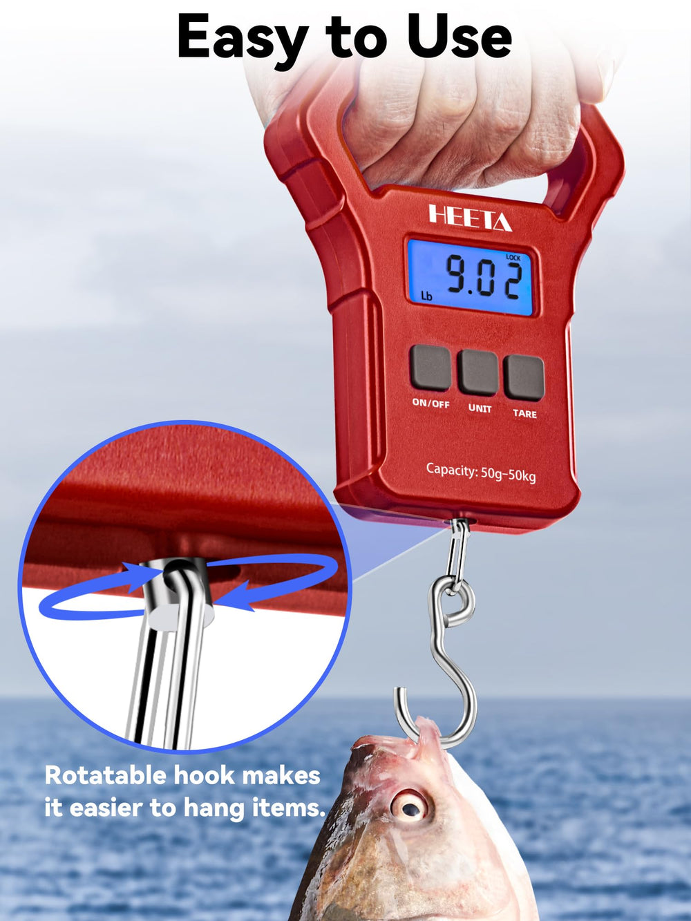 HEETA scale functioning as luggage weight scale