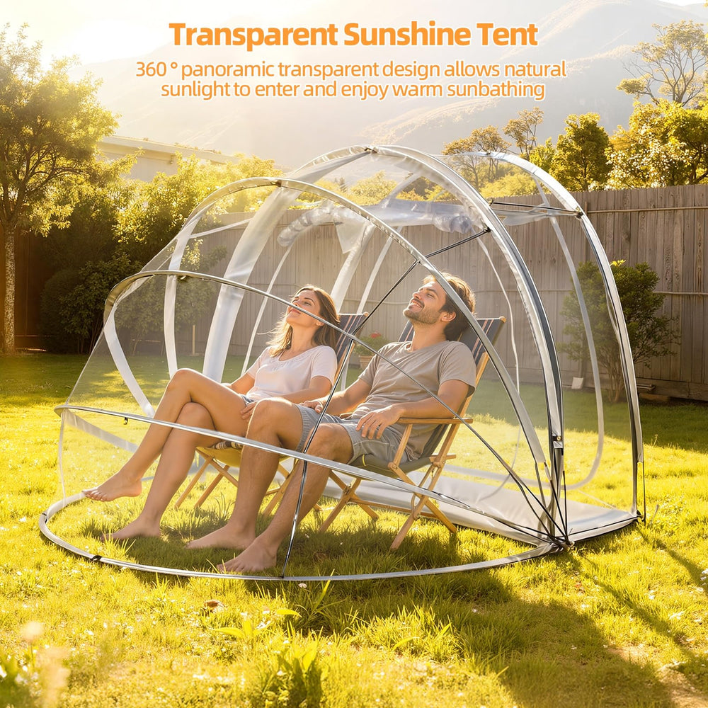 HEVIRGO portable pop-up shelter for easy transport