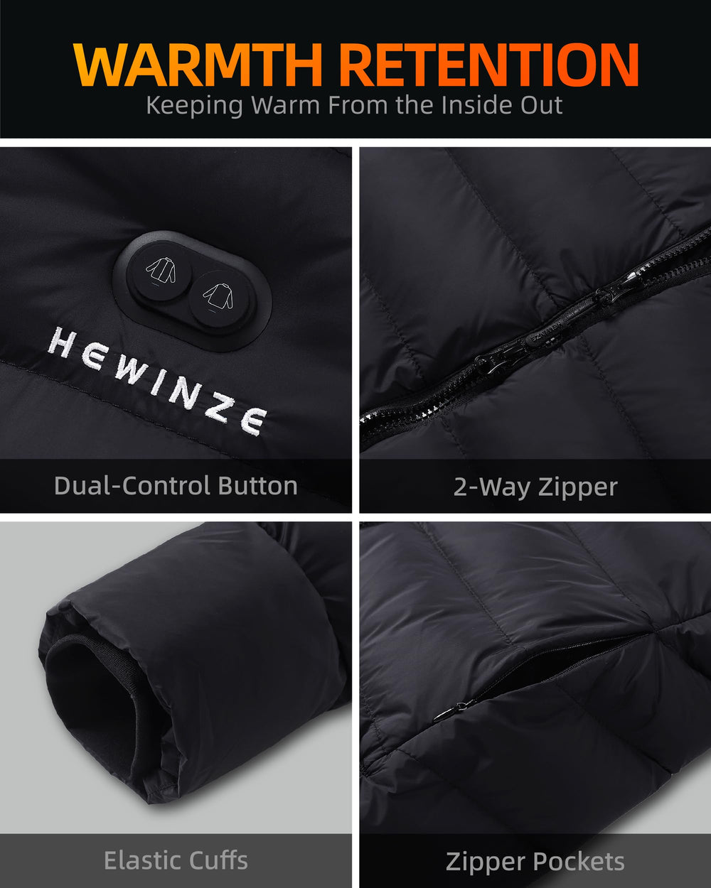 HEWINZE battery pack heating system powers consistent warmth on the go.