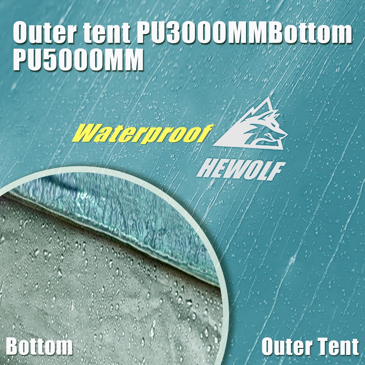 HEWOLF two-door design enables cross-ventilation and easy entry.