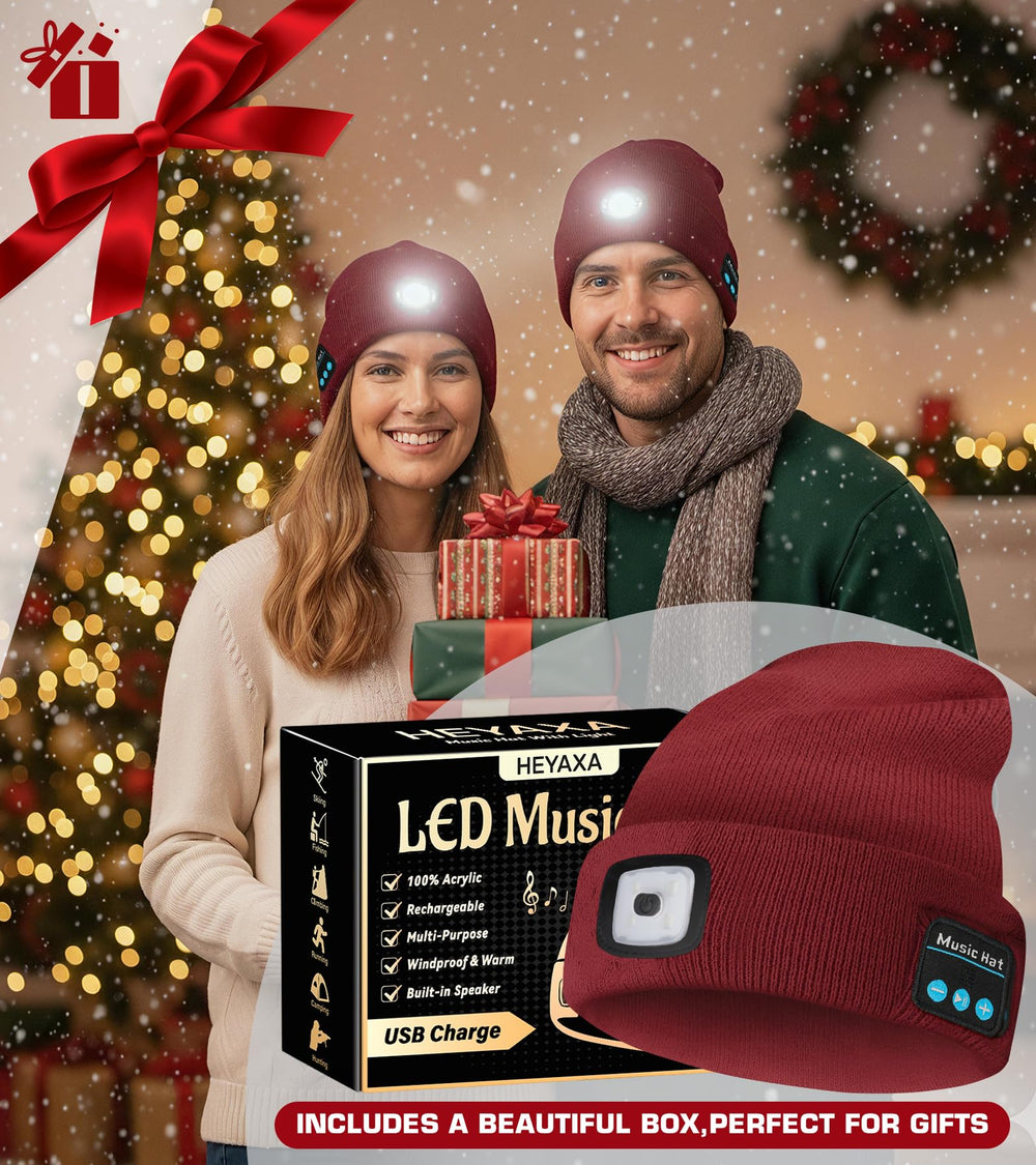 HEYAXA Gift-ready Beanie Pack offers a warm tech gift option for winter (gift-ready-beanie-pack).