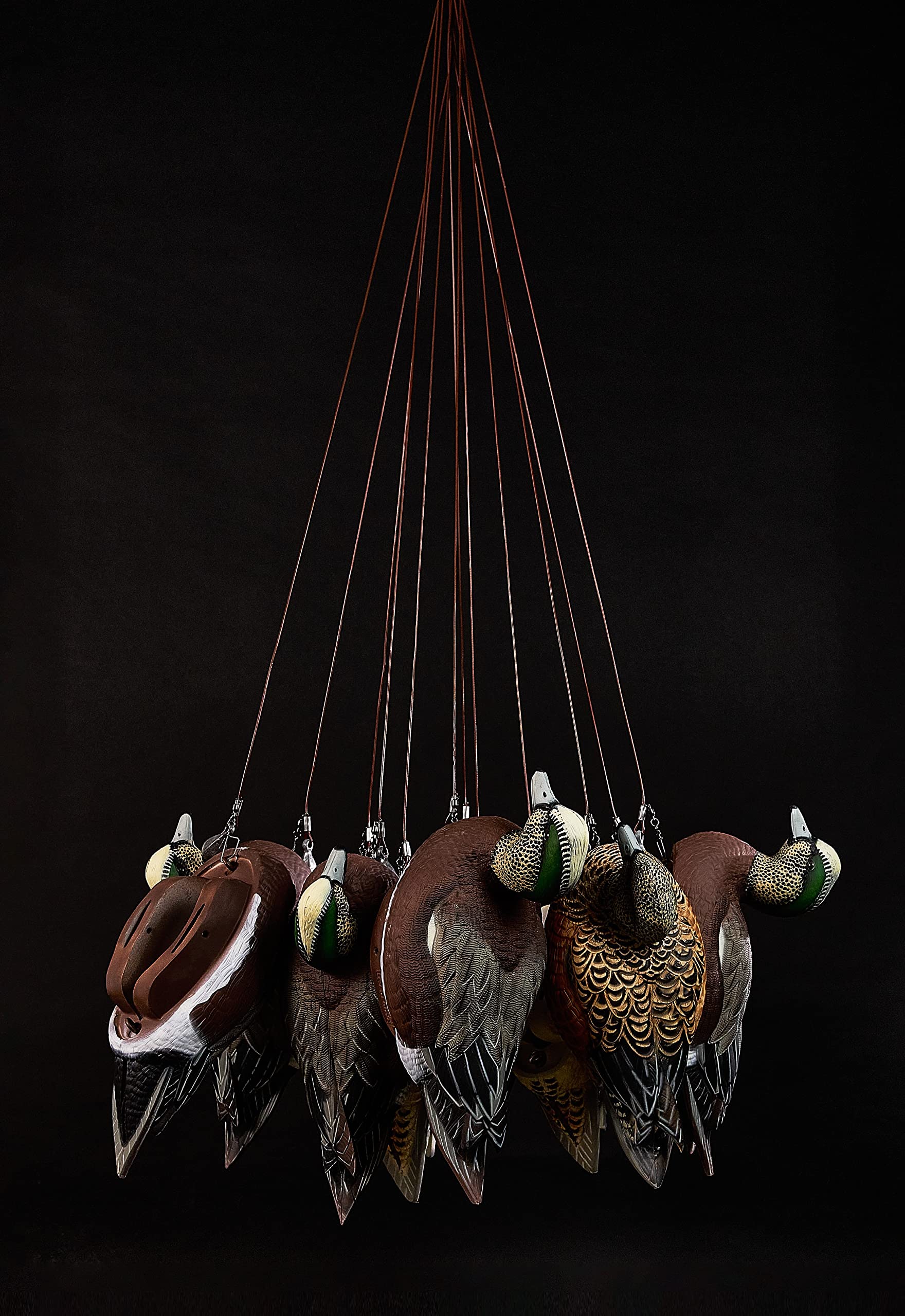 Heyday Flexfloat Wigeon decoys realistic movement mimics real ducks on water.