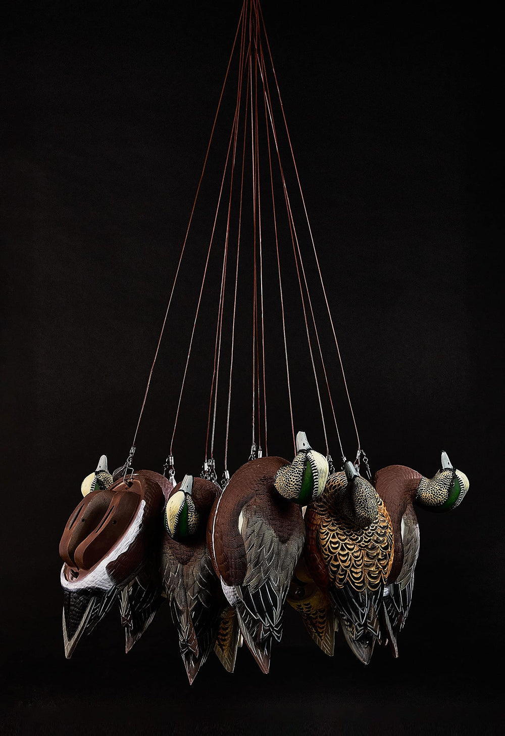 Heyday Flexfloat Wigeon decoys realistic movement mimics real ducks on water.