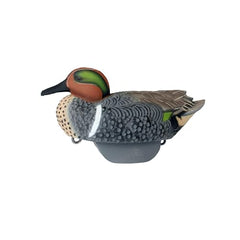 Heyday Green Wing Teal decoys hollowcore design supports light handling.