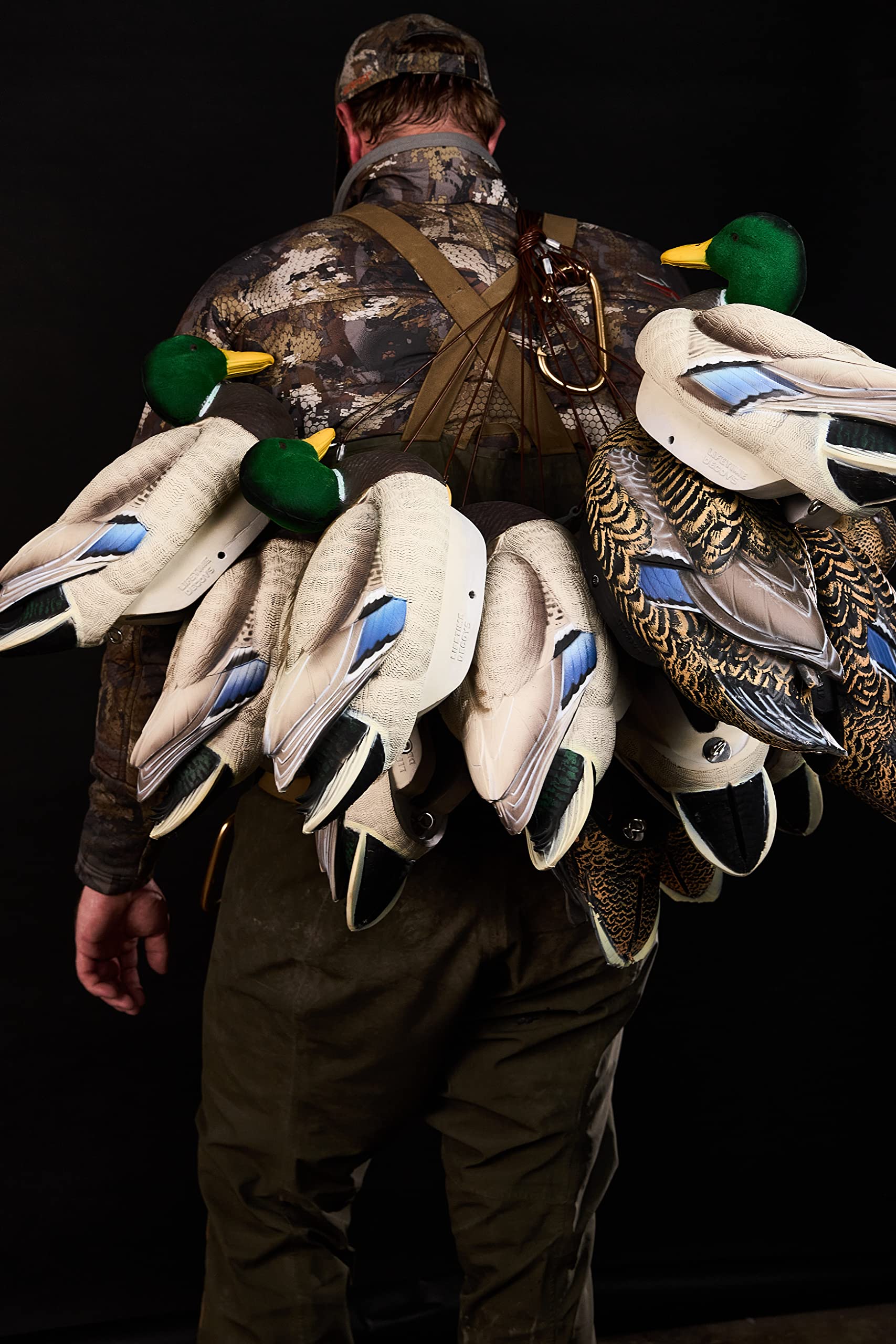 Heyday by Lifetime Decoys mallard decoys create believable water ripples.