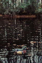 HEYDAY Wood Duck Decoys HollowCore construction emphasizes durability and light weight