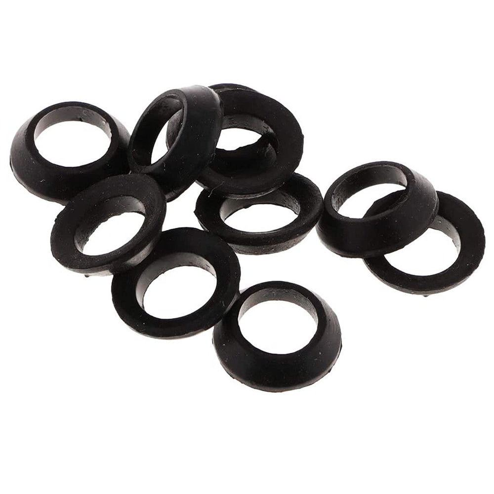 Heyous rubber rings kit for DIY fishing rod projects, 20 pieces, black