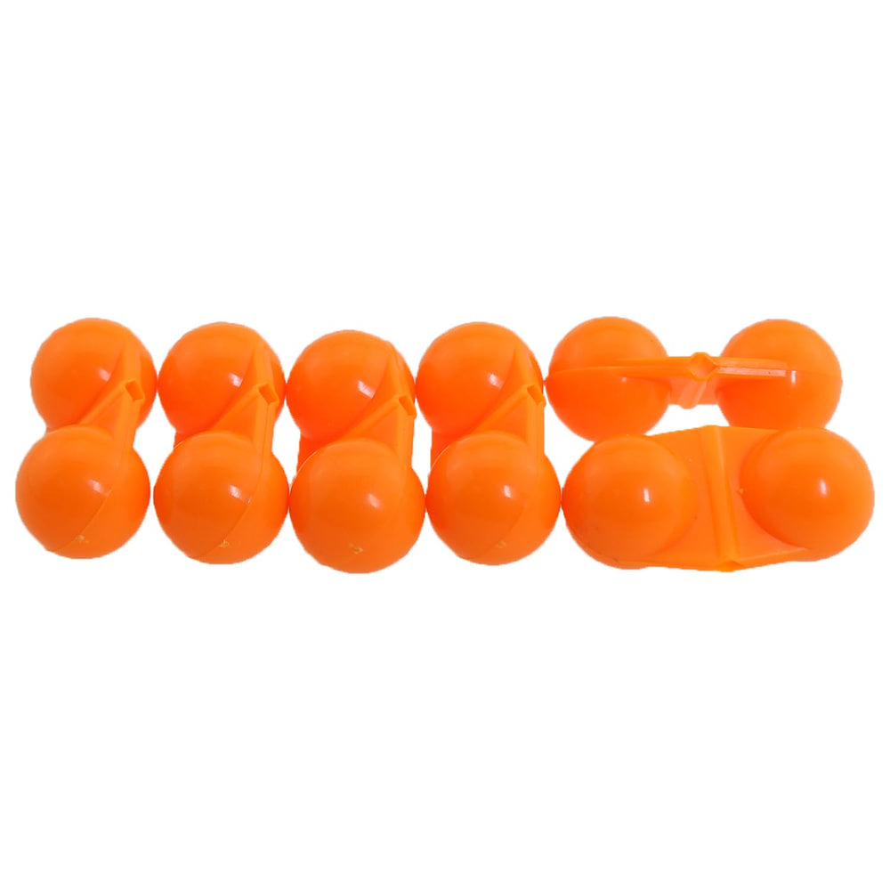 Heyous fishing attractor bell beads orange 30x15mm - built-in rattles
