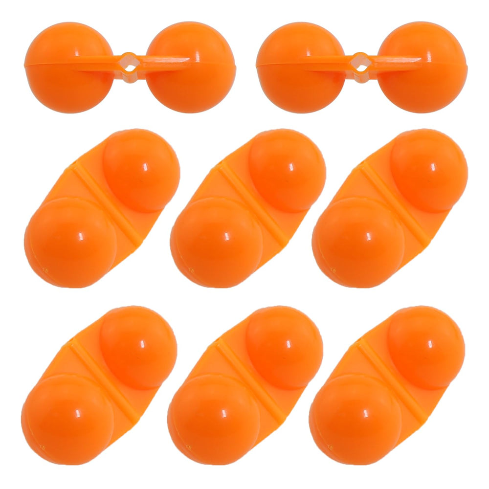 Heyous double-rattle orange beads for fishing - image 4