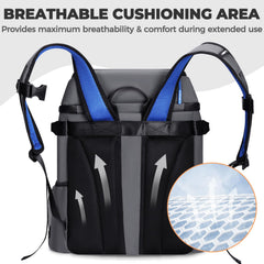 HEYTRIP cooler backpack top pocket view for quick items and valuables within reach