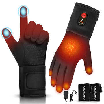 hfshimlux heated glove liner in packaging ready for cold outdoor days