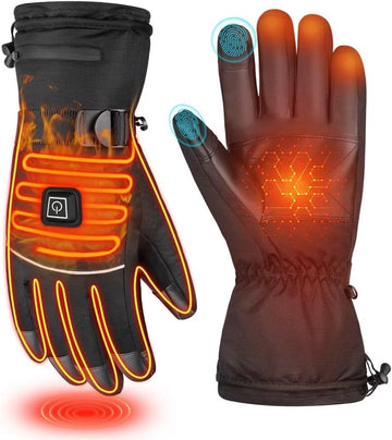 Hfshimlux heated gloves showing battery pocket for portable warmth