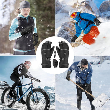 Hfshimlux heated gloves suited for hunting and winter outdoor use