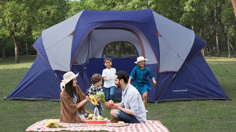 HG Hikergarden 10p tent mesh ventilation for breathable airflow