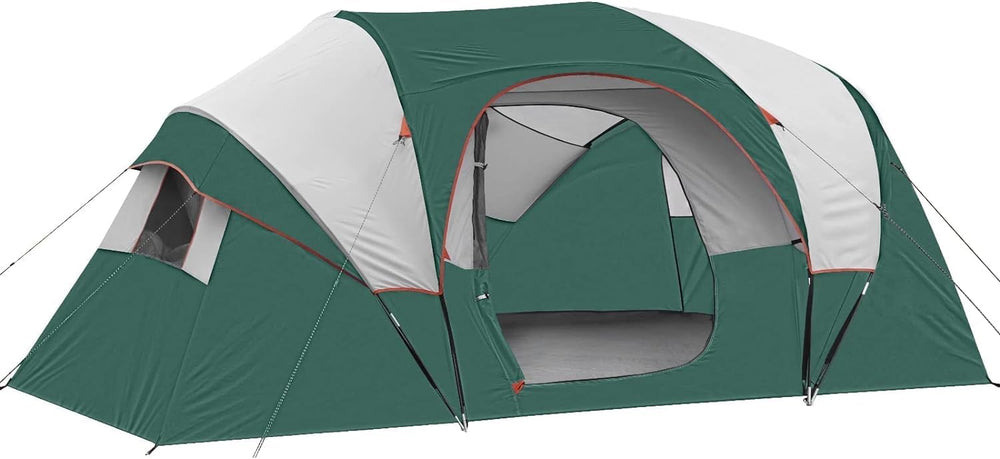 HG HIKERGARDEN 10-person tent easy setup for fast campsite readiness.