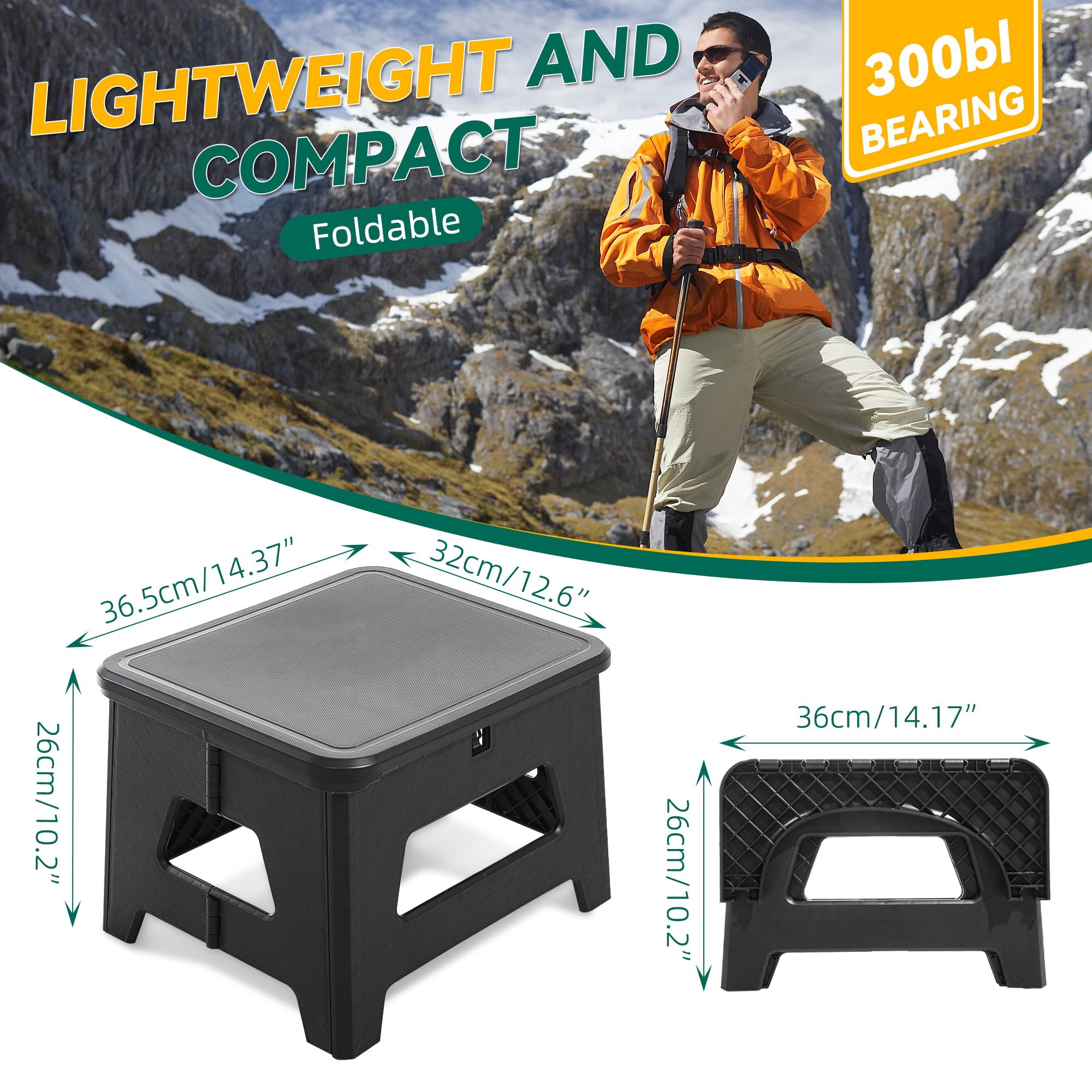 HHuanwfer portable potty on road trips with fold-and-go design