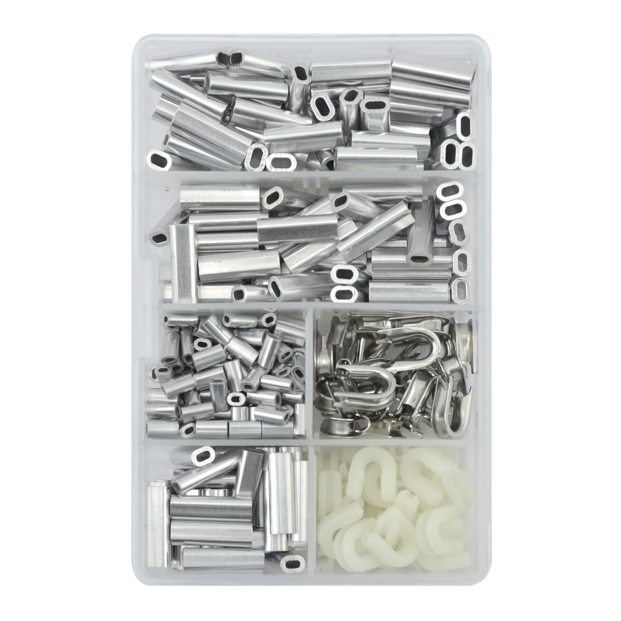 HI-SEAS Aluminum Single Sleeves Rigging Kit — 285pc total with storage box