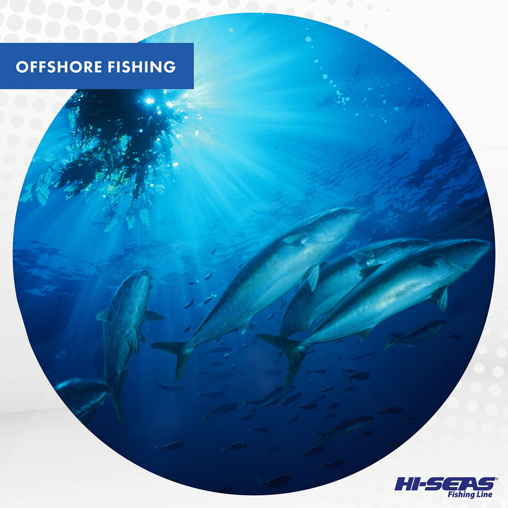 Hi-Seas Quattro line's abrasion resistance supports reef and structure fighting.