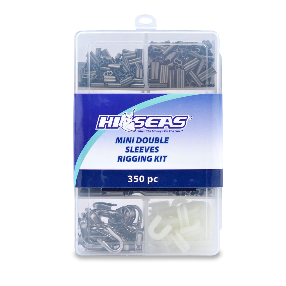 25 small stainless steel thimbles and 25 large nylon thimbles included in the HI-SEAS kit