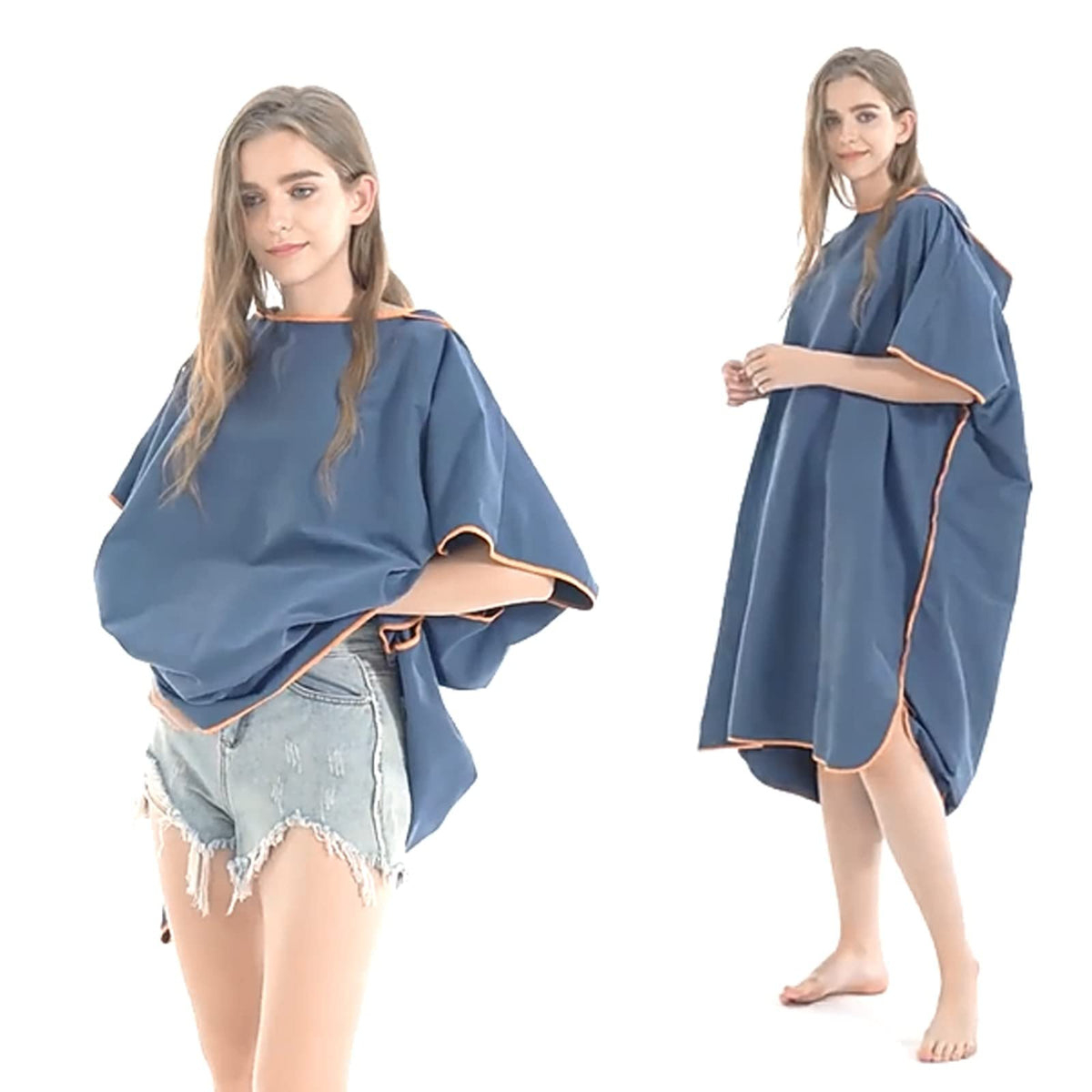 HI SUYI quick dry surf poncho for beach comfort and privacy