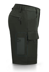 Hiauspor hiking shorts front view with quick-dry fabric for active days.